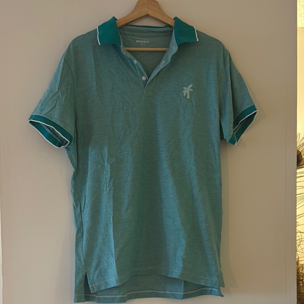 Men's Teal Polo Shirt